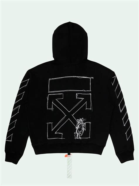 off white hoodie.